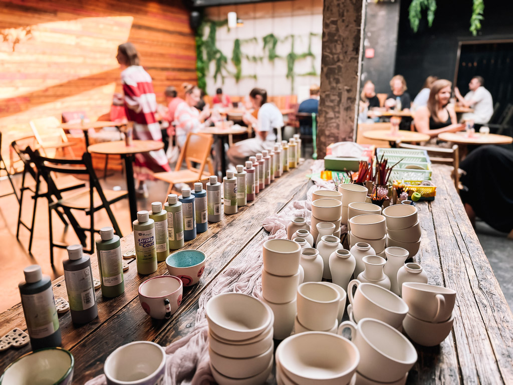 Wereldrecord pottery painting